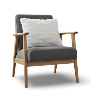 Luxurious White Faux Fur Pillow